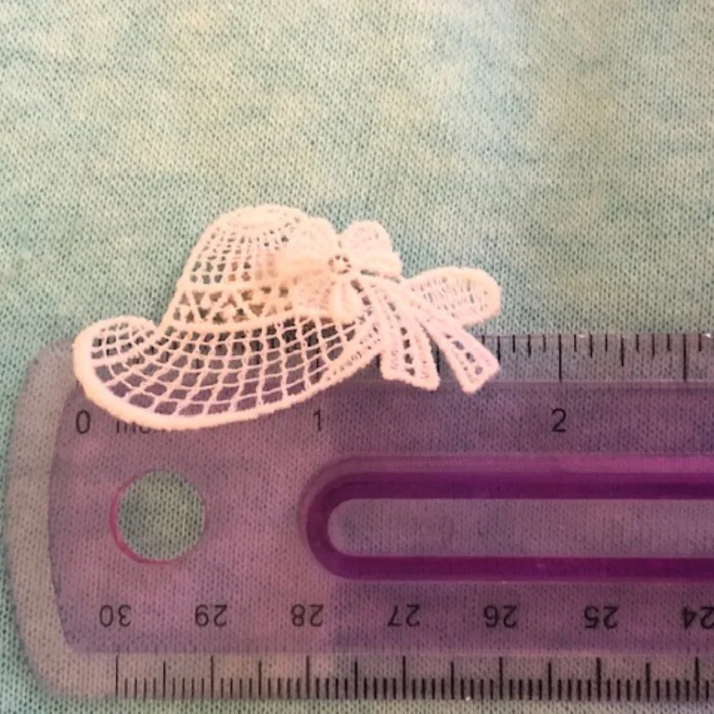 VINTAGE CROCHET HAT BROOCH PIN JOIE d' offrir - Picture 6 of 8